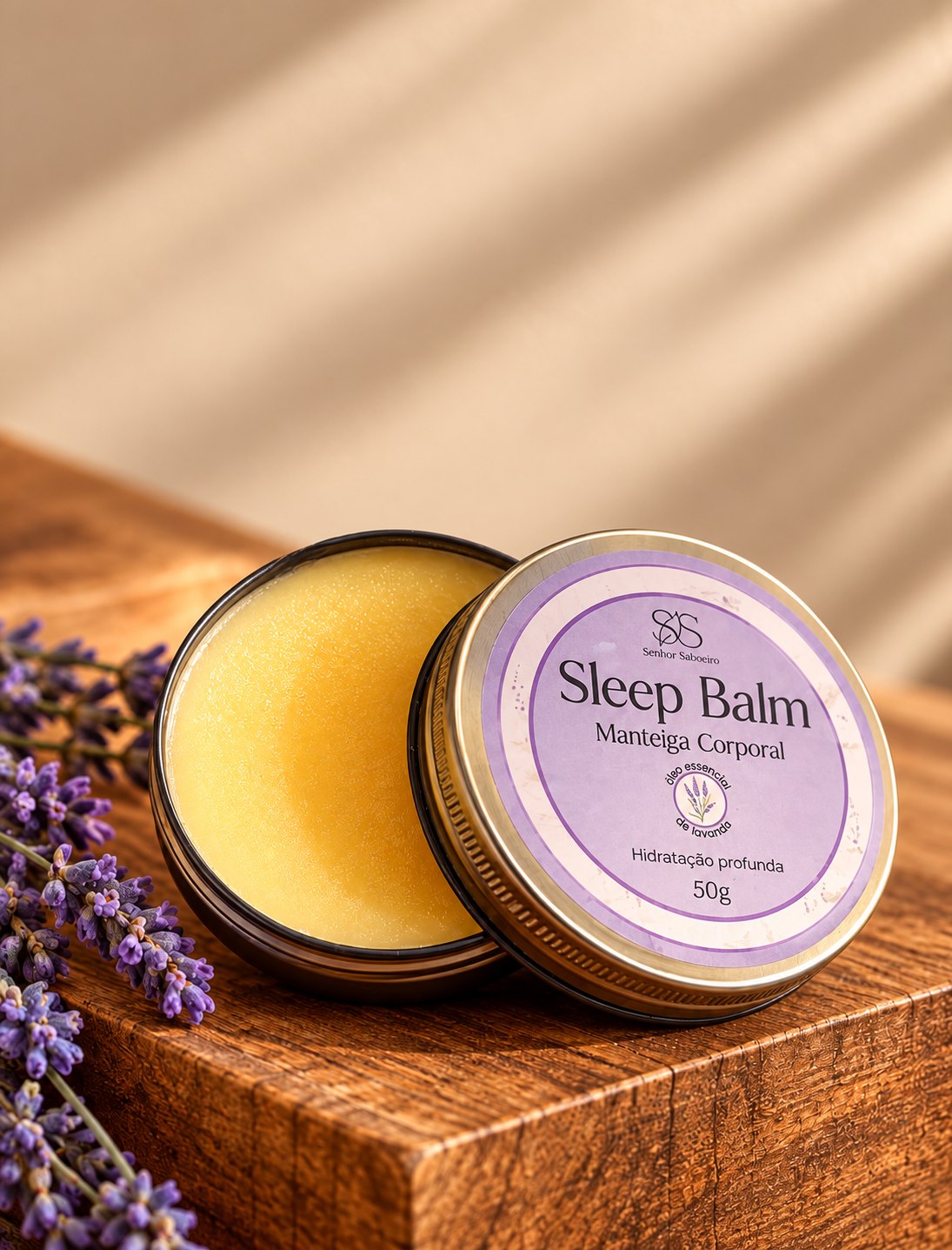 Sleep Balm com óleos essenciais